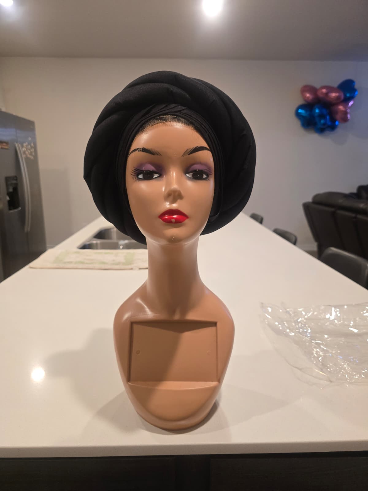 Royal Luxe Twixed Turban Headwrap - Image 5