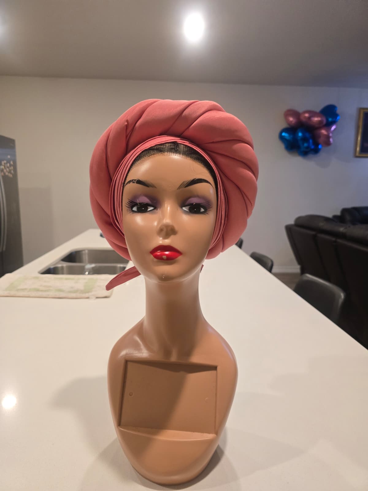 Royal Luxe Twixed Turban Headwrap - Image 10
