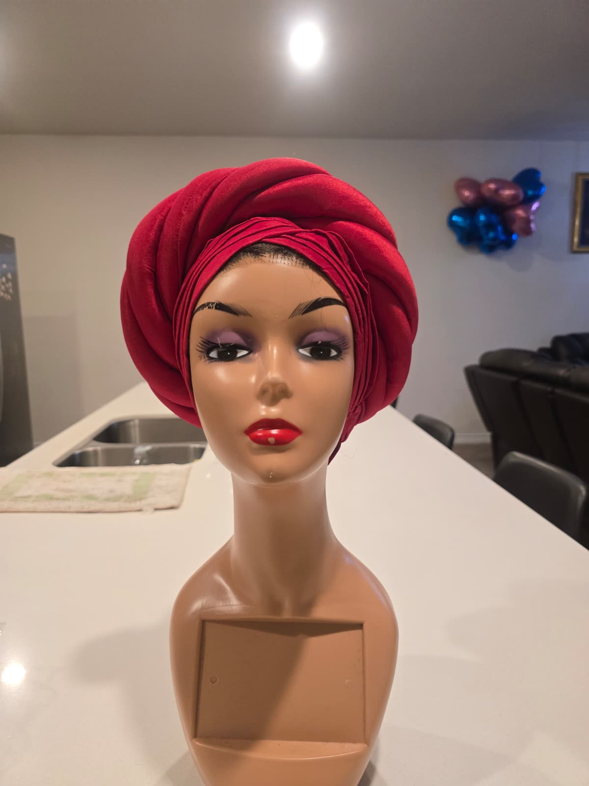 Royal Luxe Twixed Turban Headwrap - Image 12