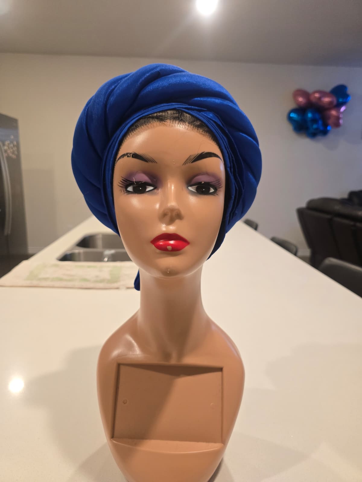 Royal Luxe Twixed Turban Headwrap - Image 7