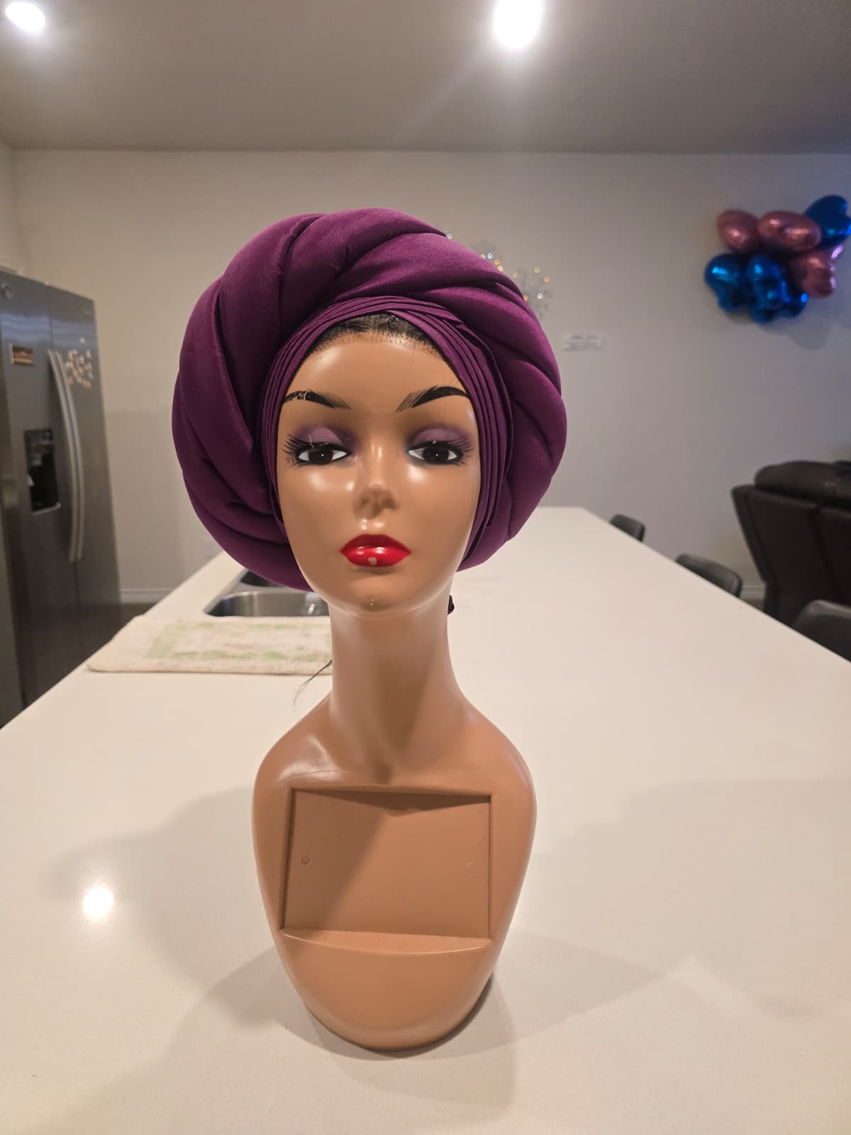 Royal Luxe Twixed Turban Headwrap - Image 11