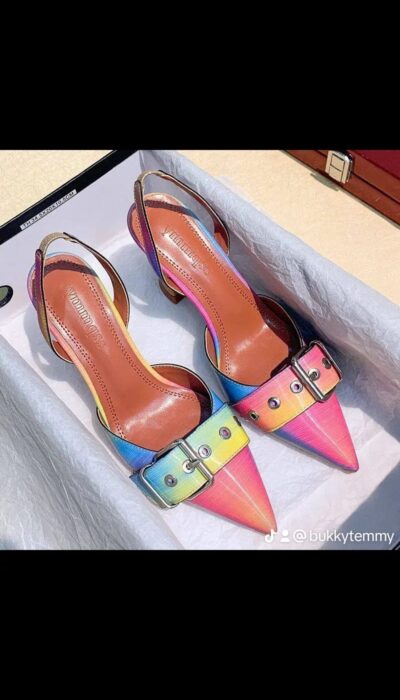Rainbow Multi-Color Fashion Heels