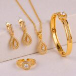Gold Jewelry Set (4-in-1)