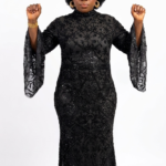 Elegant Dubai Beaded Luxury Evening Gown – Exquisite Beaded Dress for Formal & Special Occasions