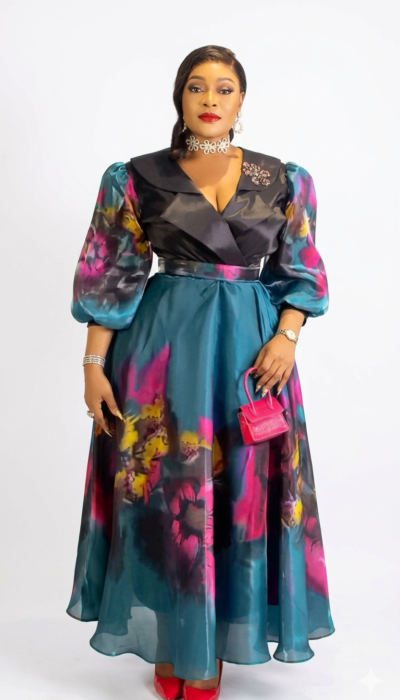 Turkey Luxury Metallic Flowers Fabric – Premium Shiny Material for Dresses And Belt