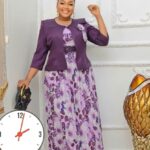 Elegant Purple 3-Piece Suit Dress Set - Jacket, Dress & Belt | Turkey Fashion