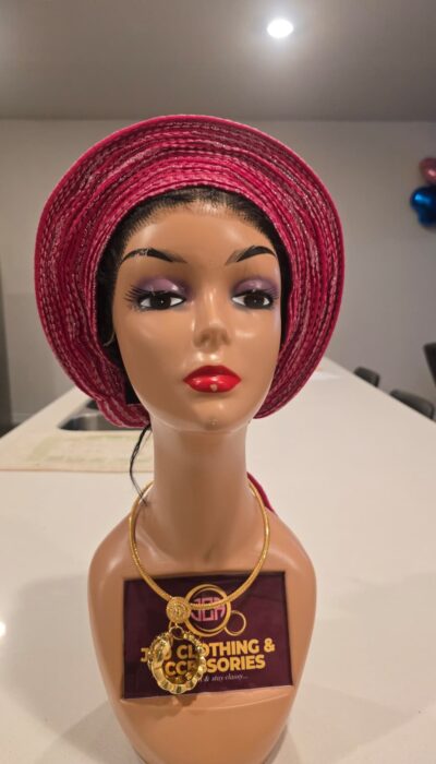 Aso-oke auto gele premium quality  high quality