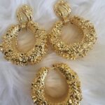 Elegant Jewelry Earrings and Pendant Set
