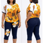 Turkey Two‑Piece Outfit – 3‑Cluster Jeans with Stunning Stone‑Work Top
