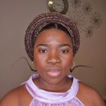 Turban with a little beaded