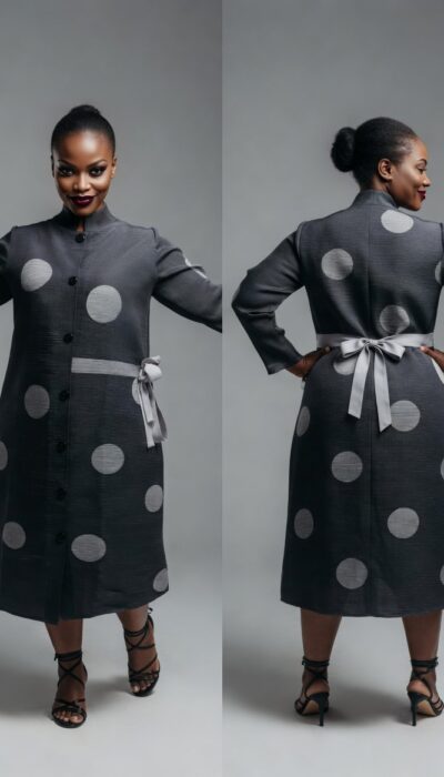 Meyaki dress stretches