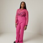 Turkey jumpsuit, two different material net on the top size