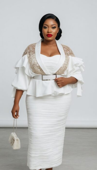 Turkey beautiful skirt and jacket with a tube, 4 in one dress with a belt and stunning stone