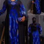 Turkey beautiful long chiffon dress