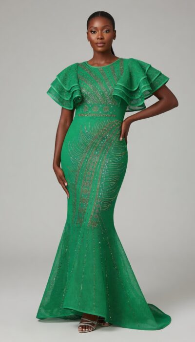Turkey beautiful net dresses with stones