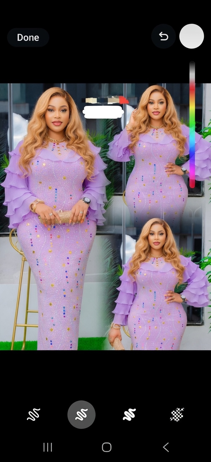 Elegant Lilac Turkish Lycra Dress with Stones – Glamorous Evening Gown