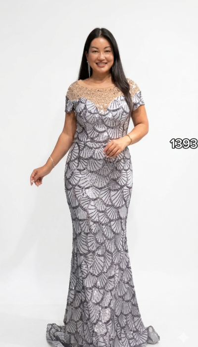 Turkey‑Inspired African Elegant Sequin Long Dress for Wedding & Special Occasions